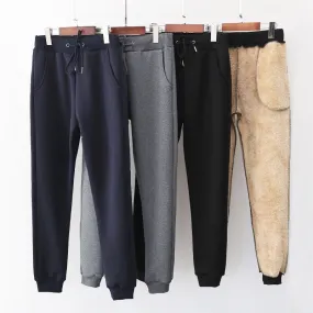 2021 Winter Women Pants Casual Loose Thicken Warm Women Pants Sizes Sizes M - 2XL