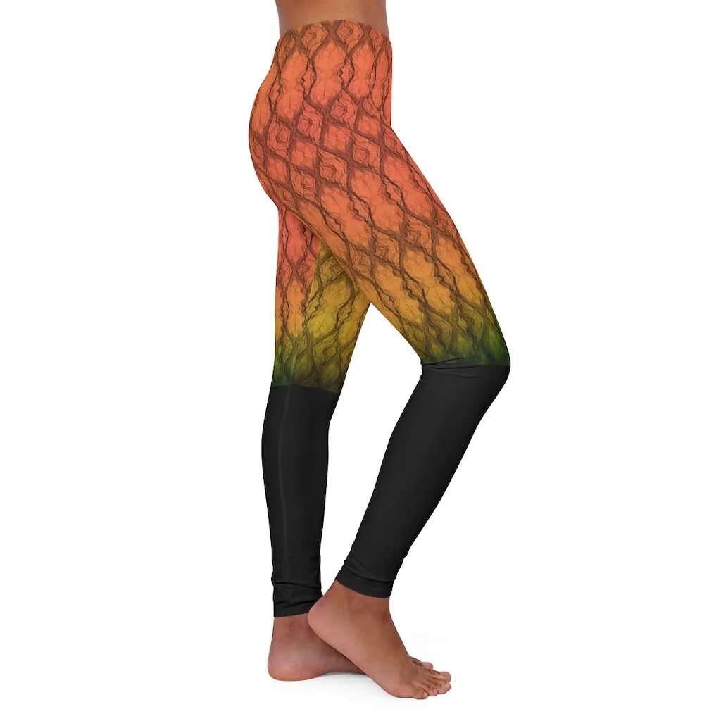 3tone Sunset Spandex lo rise Leggings,gym/yoga/lounge wear,comfortable,chillout wear,Christmas/Thanksgiving/Birthday/Women/Ladies Gifts