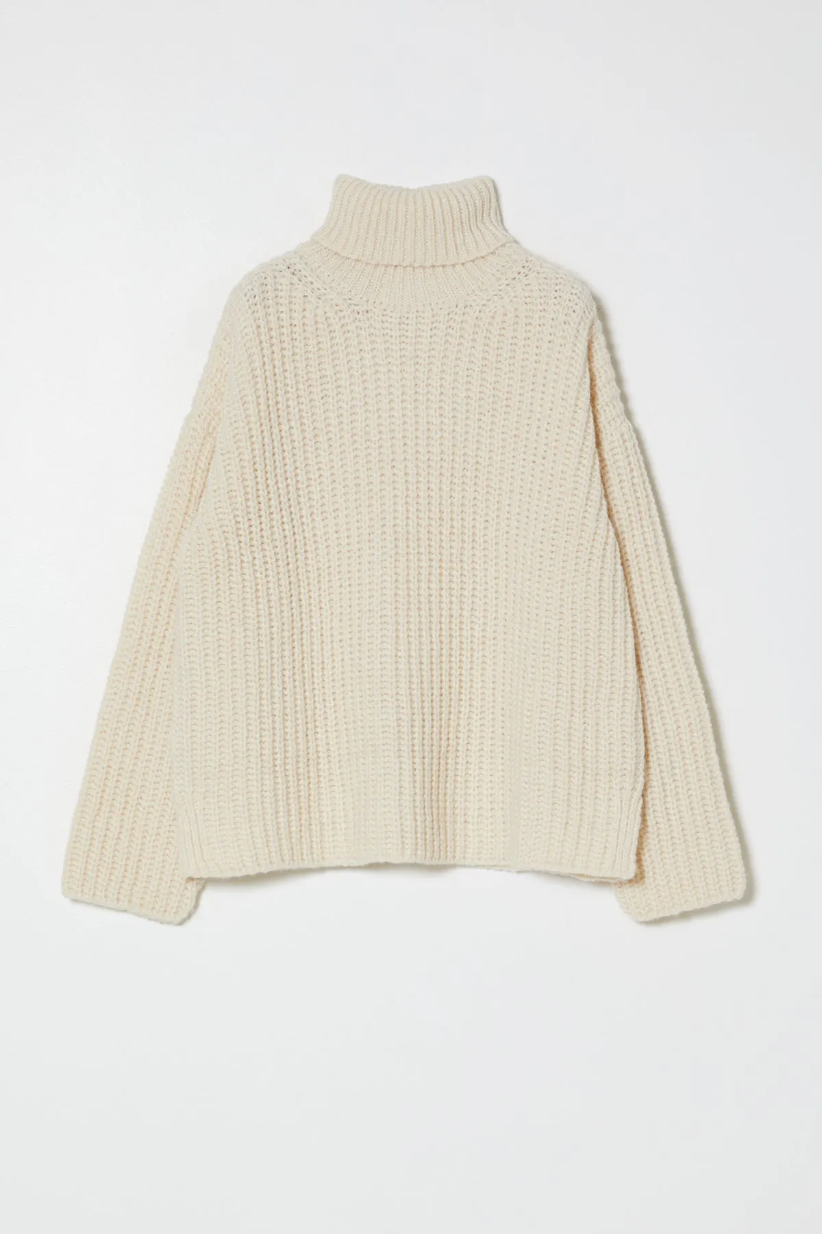 ALPACA RIB TURTLENECK