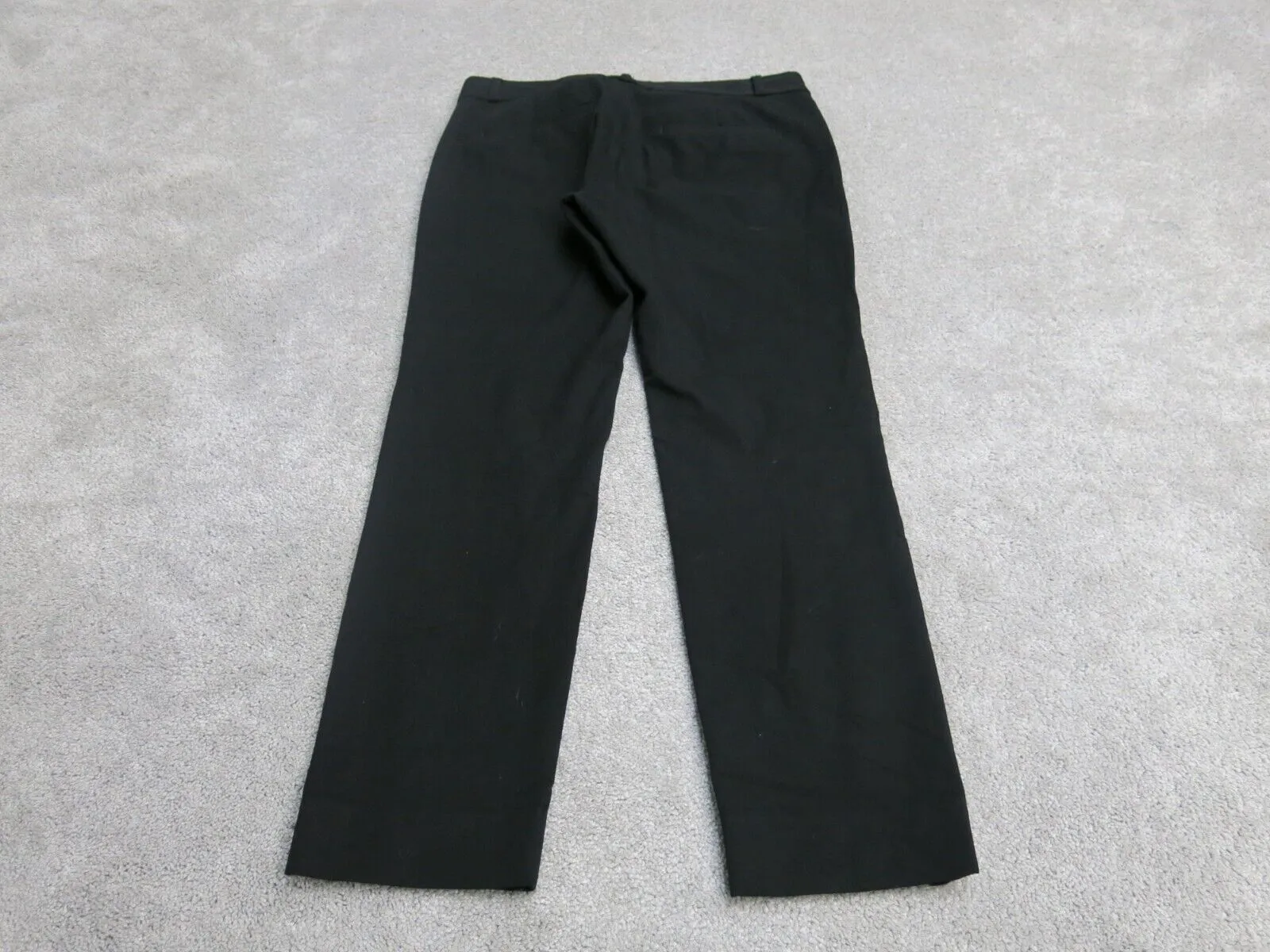 Banana Republic Womens Dress Pant Straight Leg Sloan Fit Low Rise Black Size 4