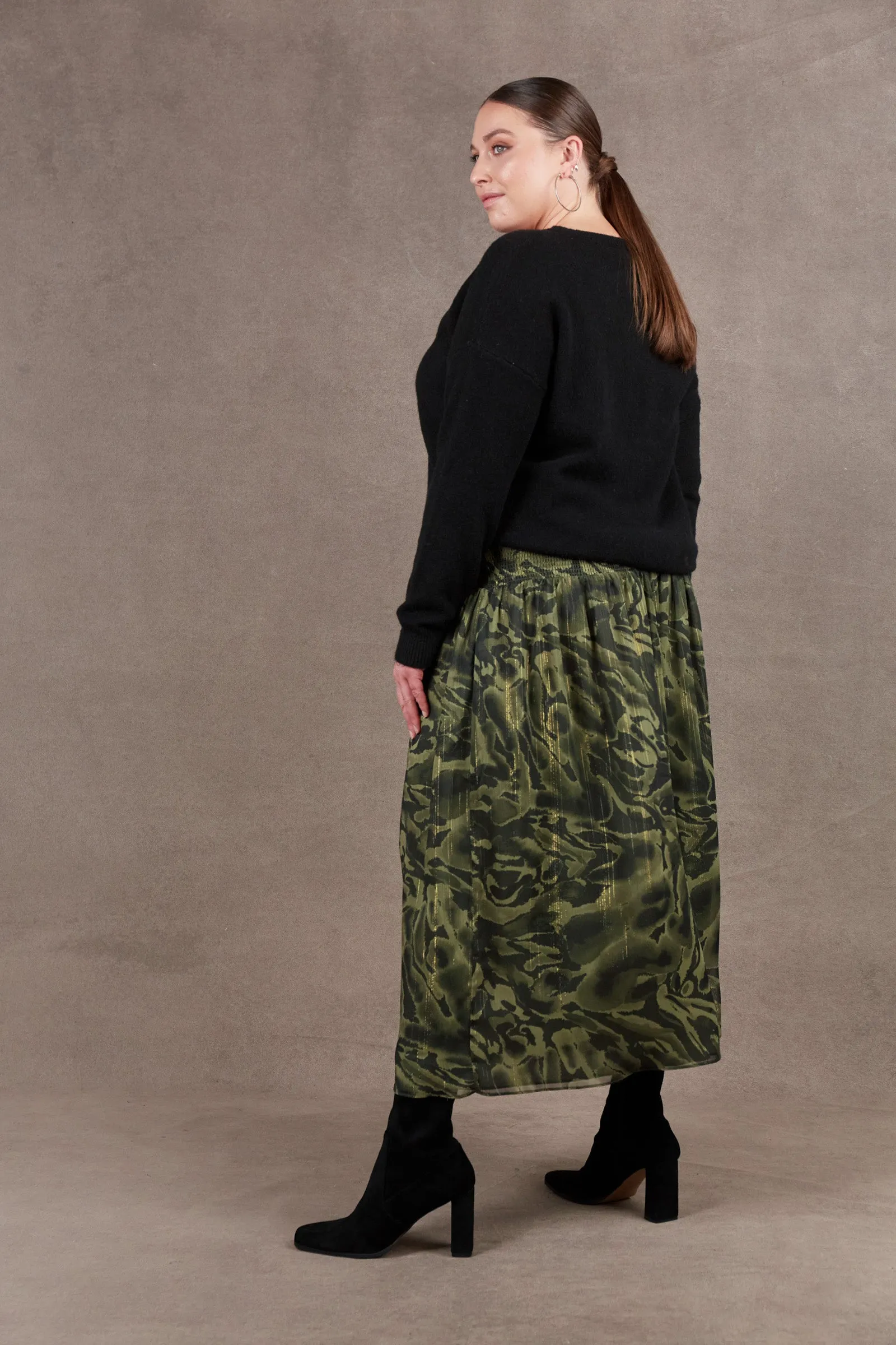 Bantu Maxi Skirt - Fern