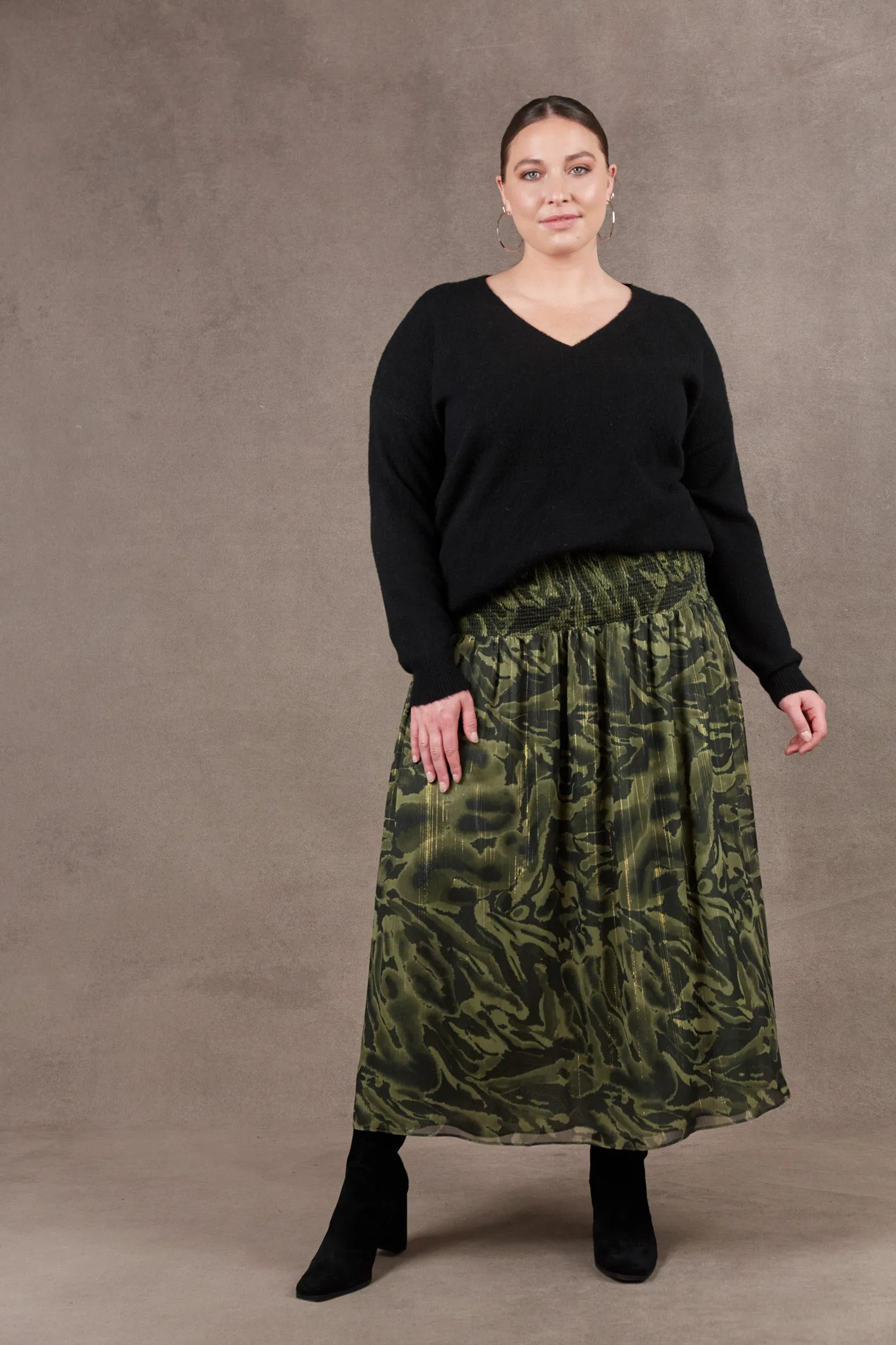 Bantu Maxi Skirt - Fern