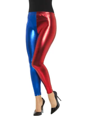 Blue Jester Cosplay Leggings