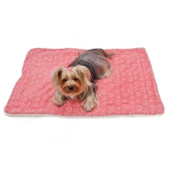 Blush of Love Fleece/Ultra-Plush Blanket