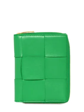 Bottega Veneta   Compact Cassette zip around wallet 