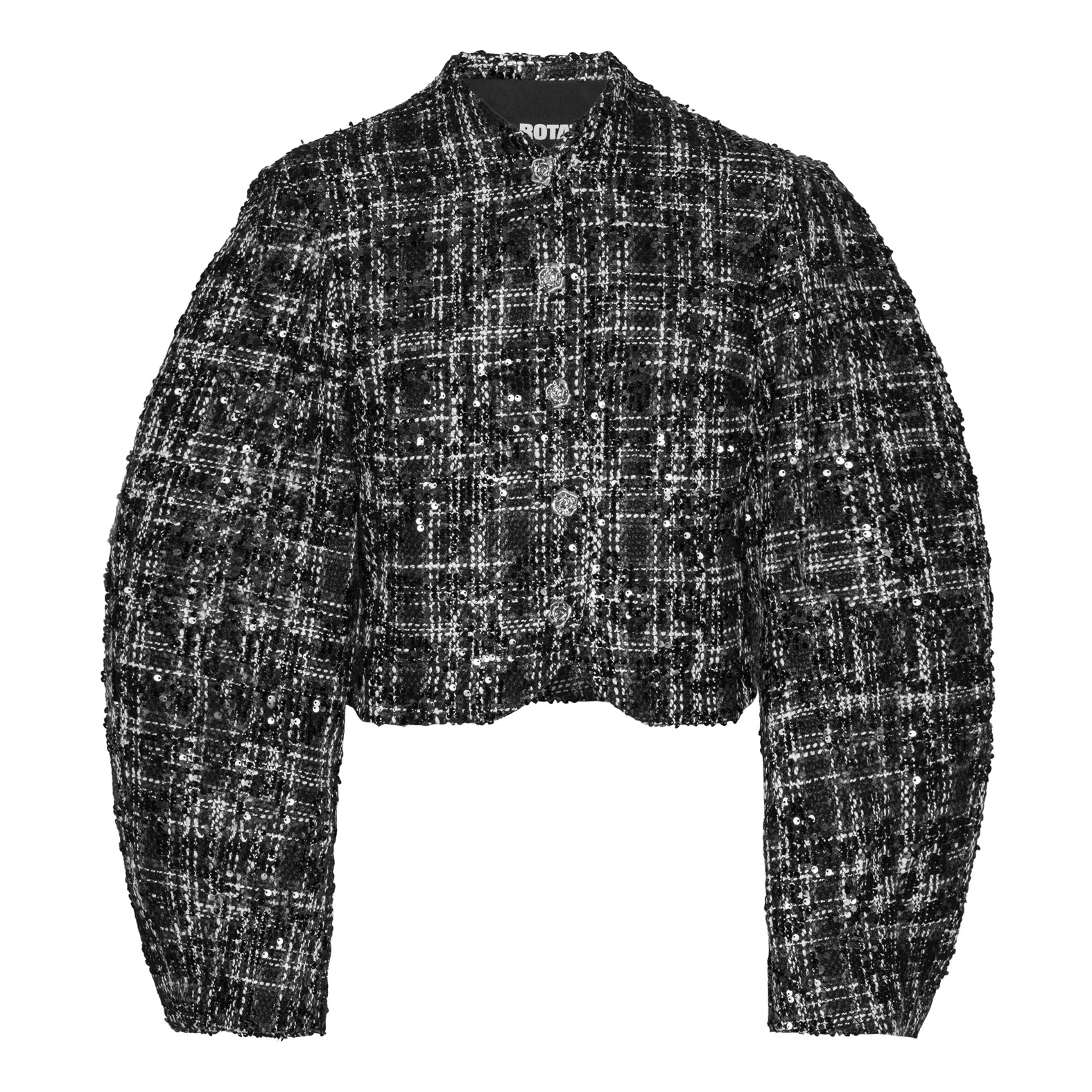 Boucle Jacket - Black Comb