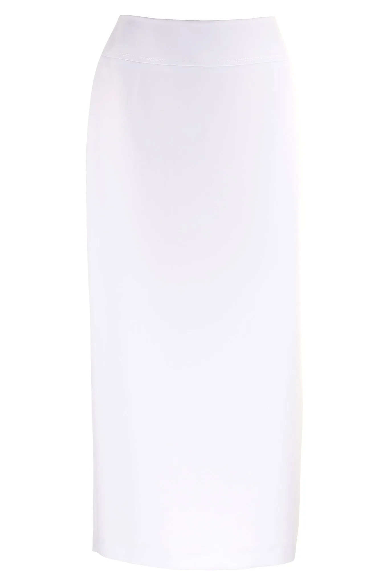 Busy Clothing Womens White Long Skirt