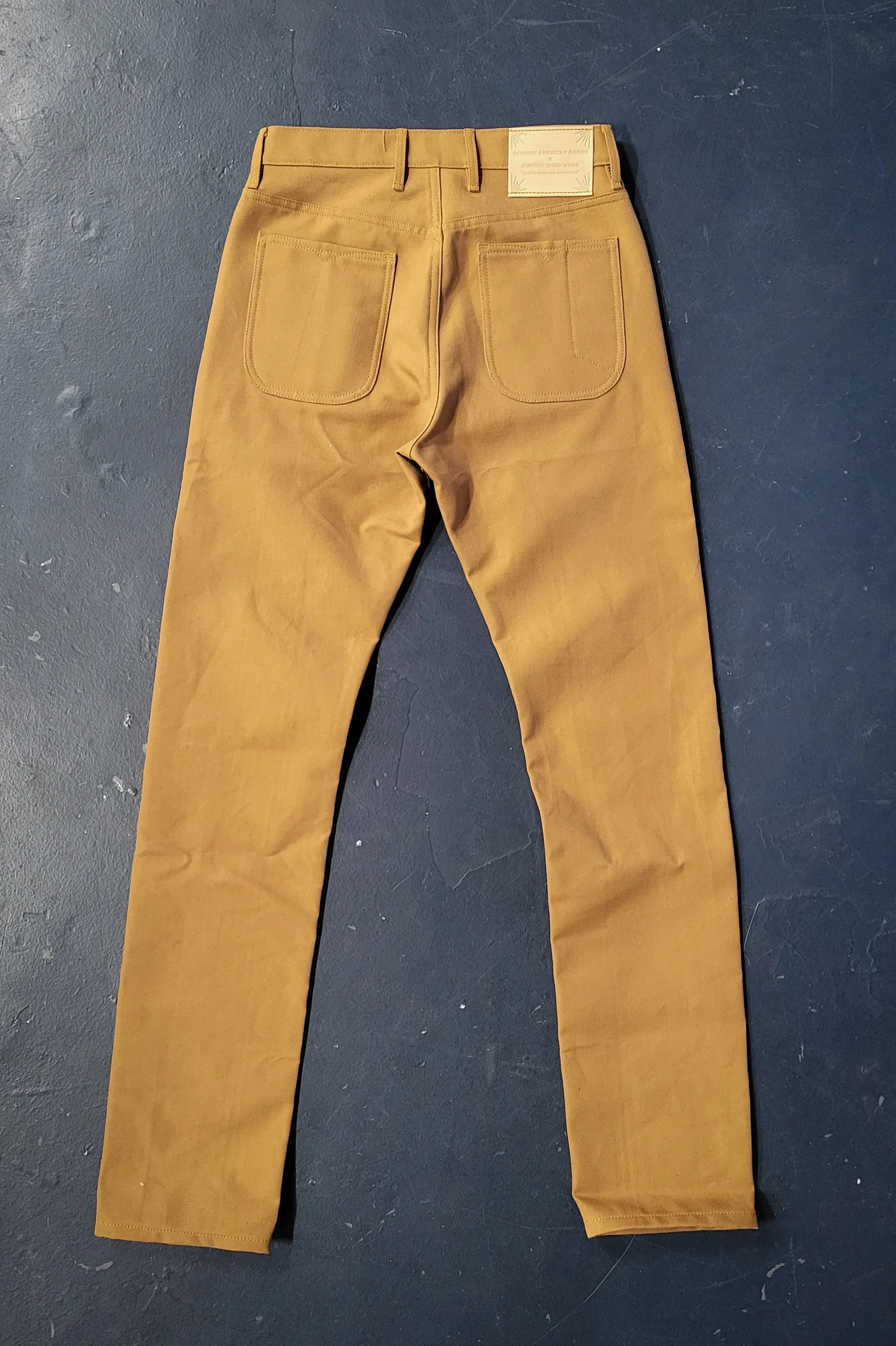 Casual Denim Pants - 12oz. USA Tan Canvas