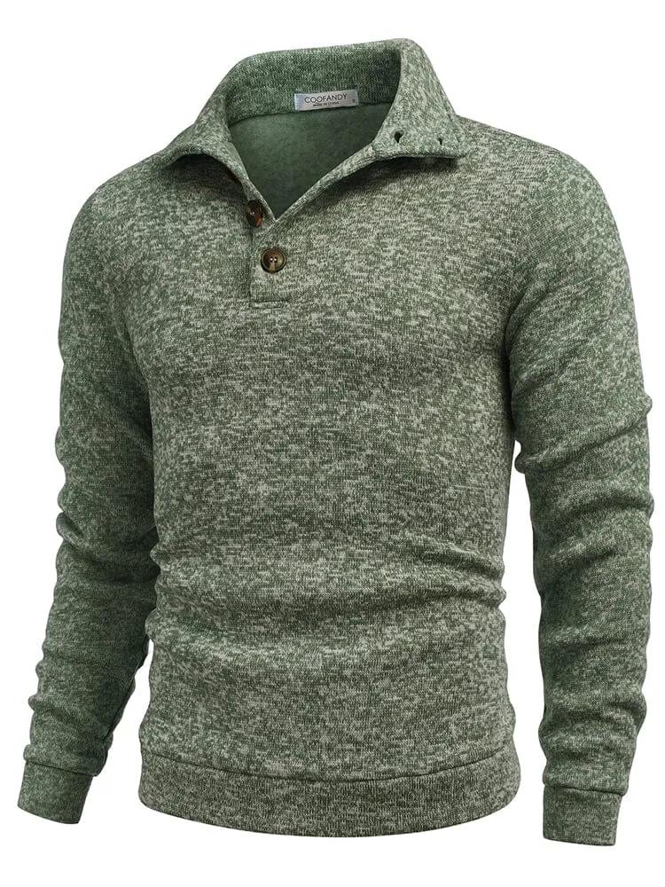 Casual Thermal Texured Knitted Sweatshirt (US Only)