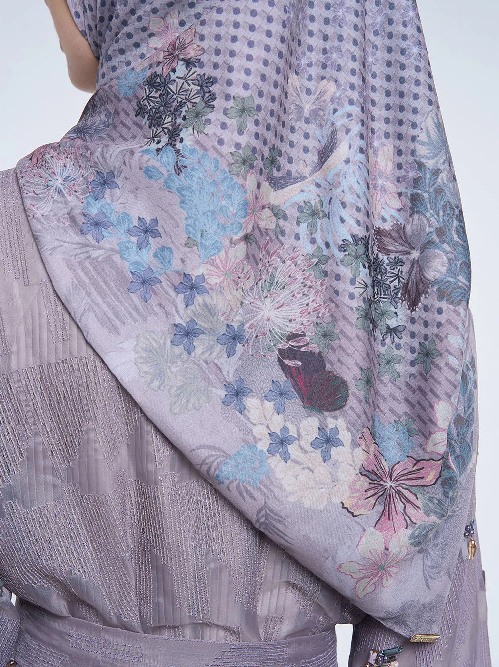 CEDARRA SIGNATURE SCARF LAVENDER