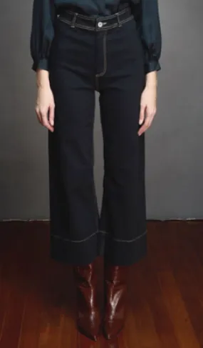 Costa Black Denim Pants