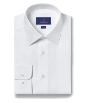 David Donahue Royal Oxford Trim Fit Dress Shirt