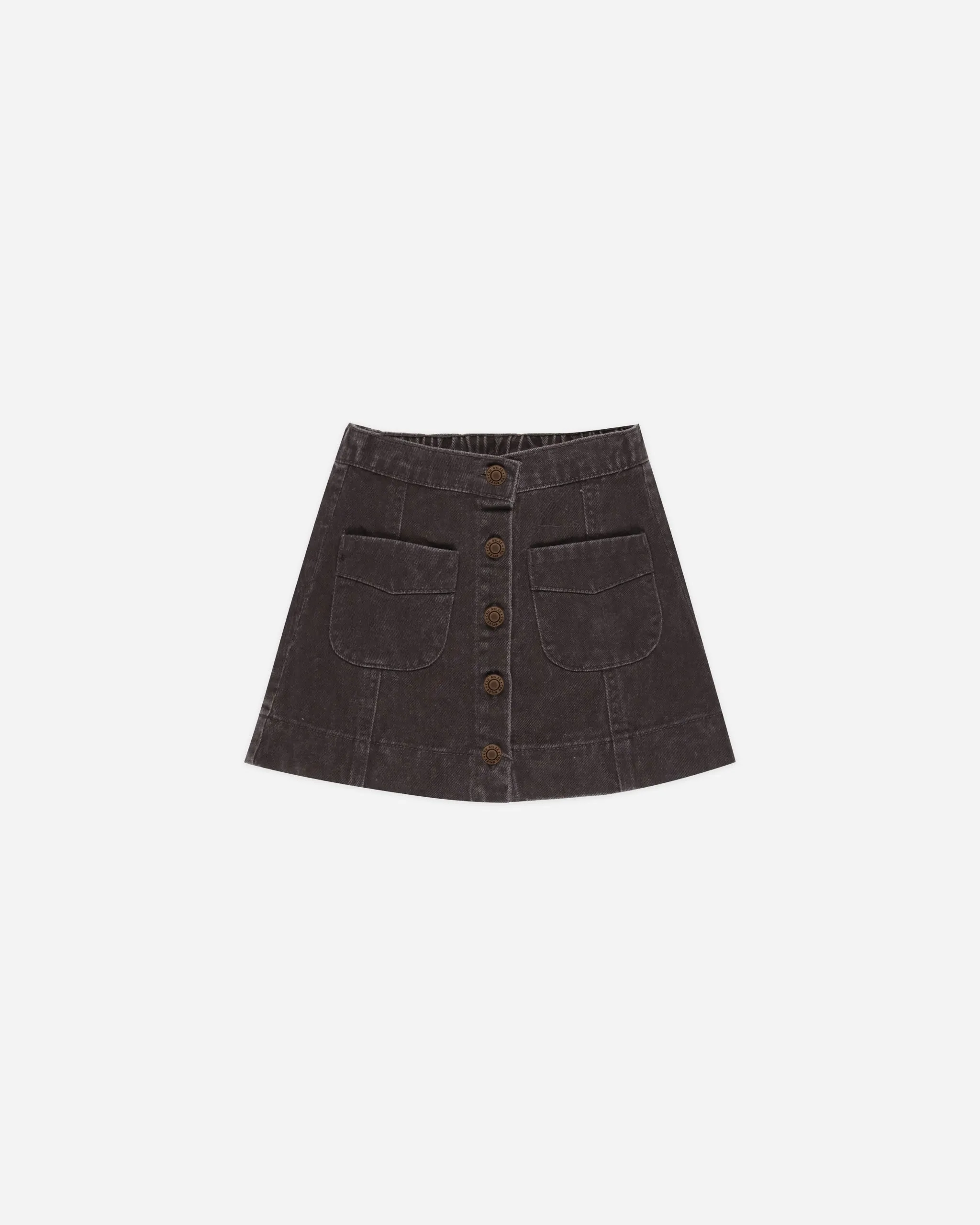 Denver Mini Skirt | Washed Black