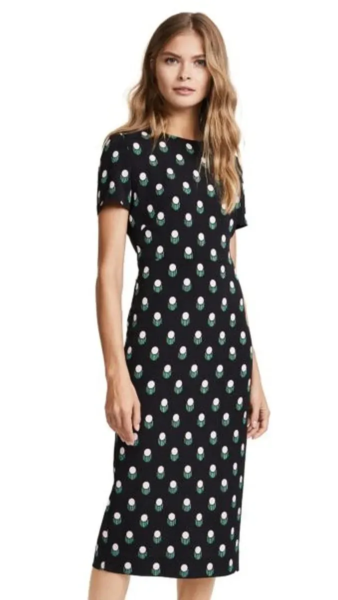 DIANE VON FURSTENBERG CASMIR DOT DRESS - 4