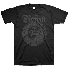 Disfear "Wave" Black On Black T-Shirt