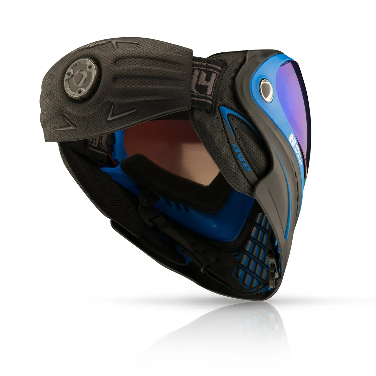 DYE I4 PRO GOGGLE - SEATEC BLK/BLUE - INCLUDES FREE VISOR BLACK FRIDAY SPECIAL