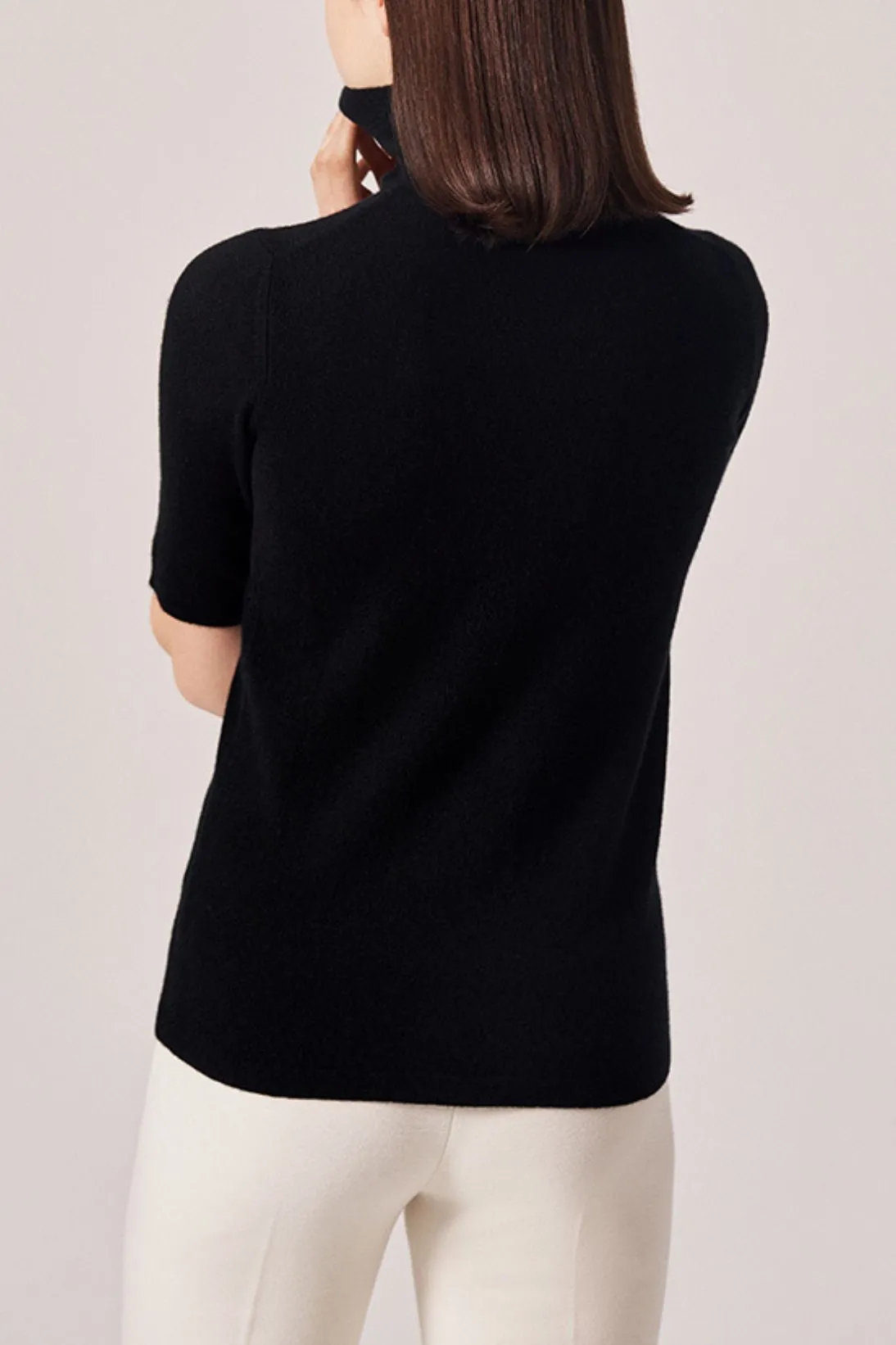 ELBOW SLEEVE TURTLENECK