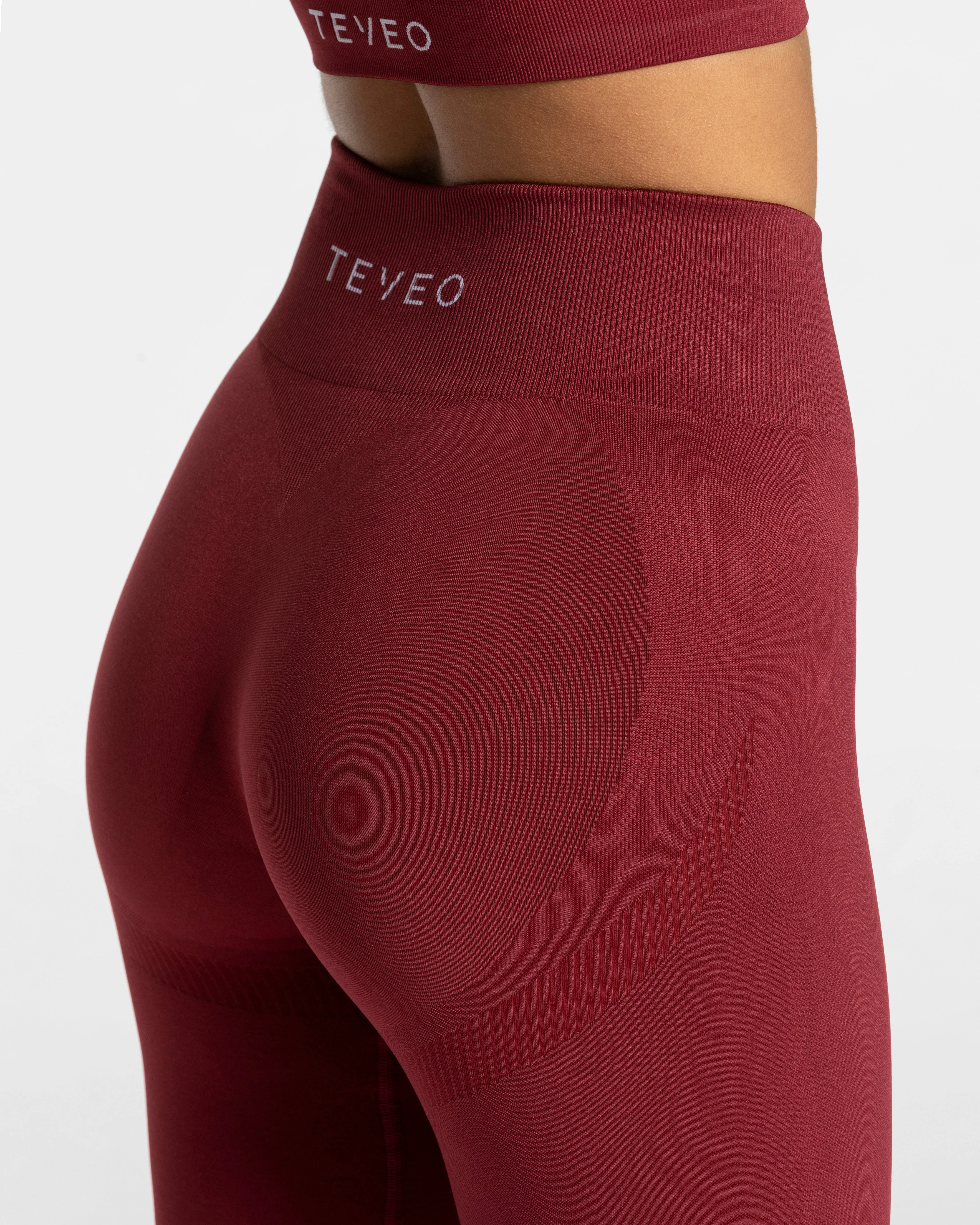 Elevate Leggings "Weinrot"