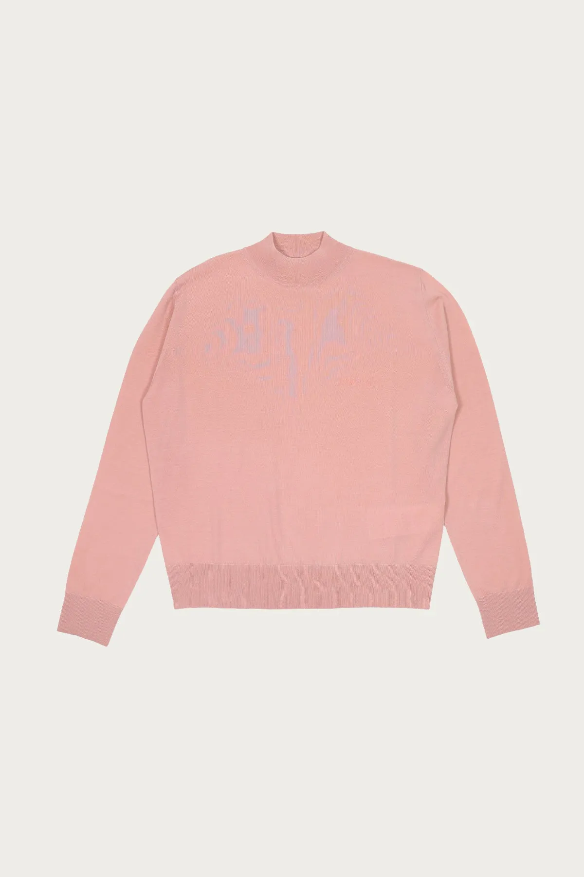 Fine Wool Turtleneck - Antique Rose