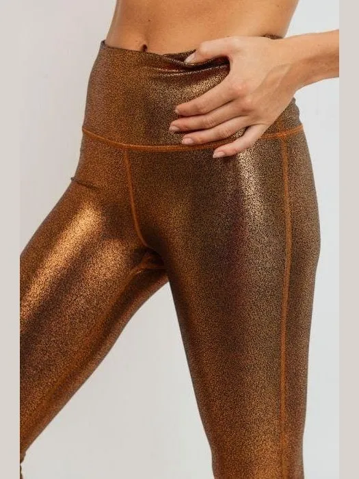 Highwaist Foil Leggings