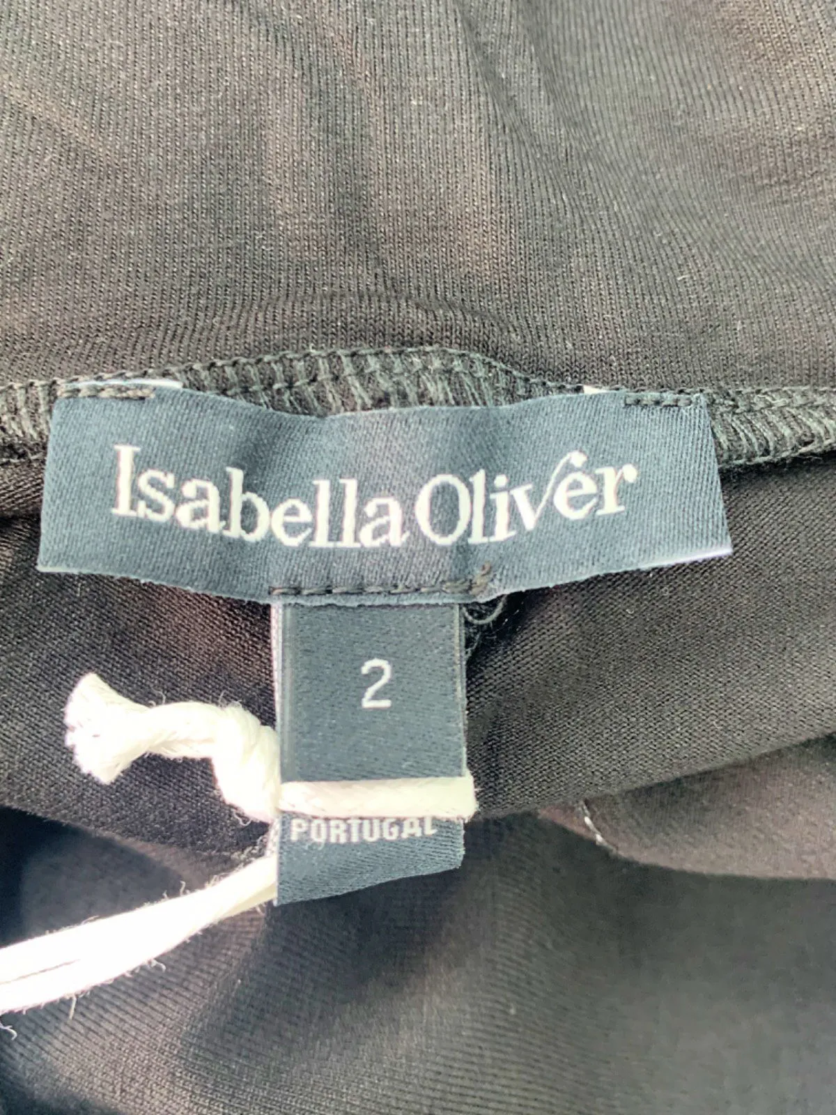 Isabella Oliver Black Willow Ecovero Maternity Leggings UK 10