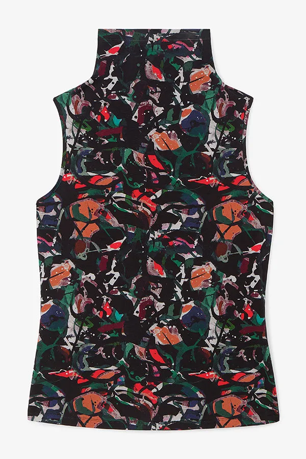 Jett Tank - Printed Jersey :: Splatter Pop