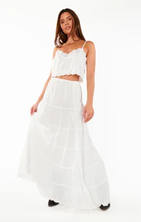 Jones Maxi Skirt | White