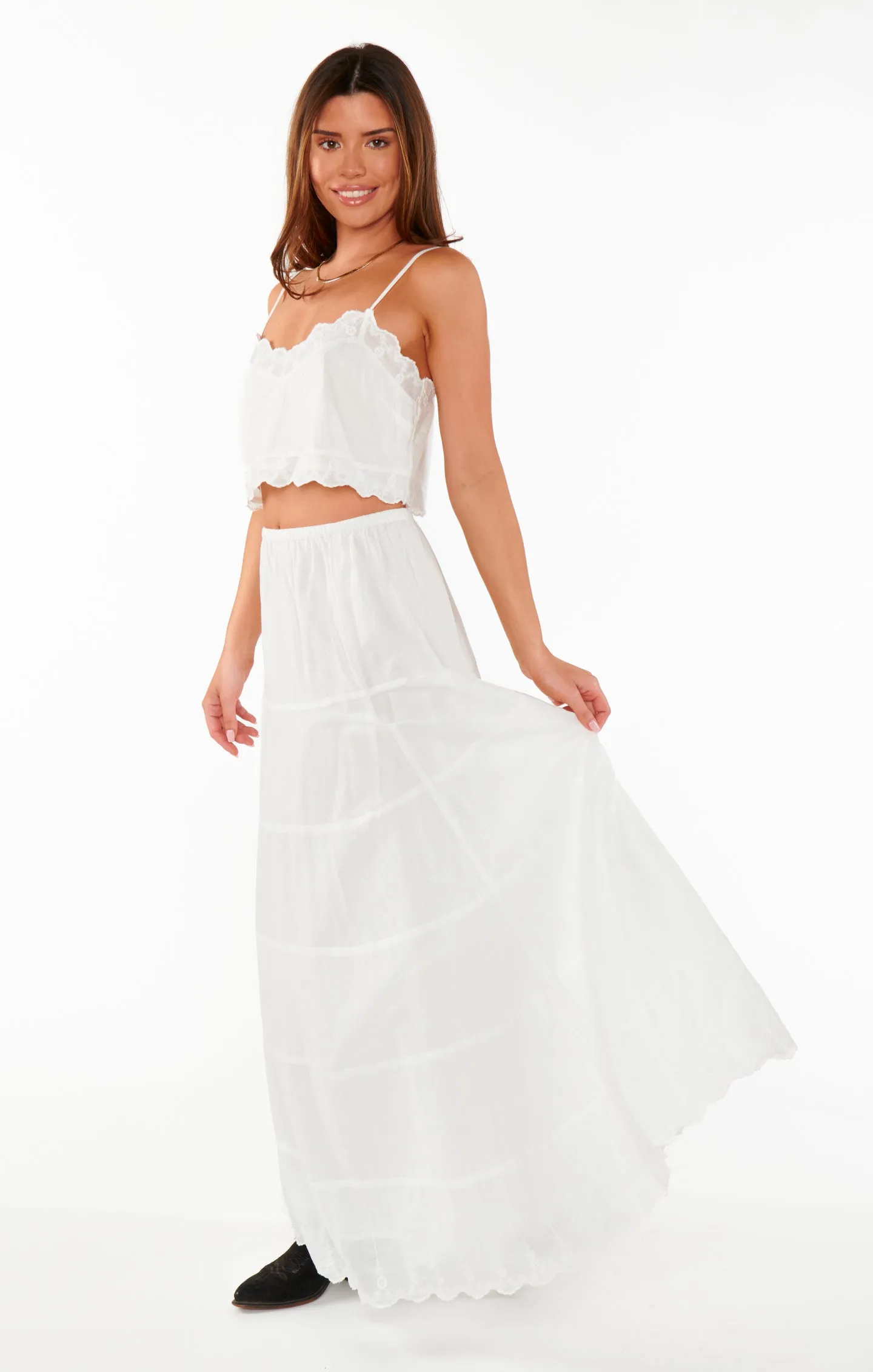 Jones Maxi Skirt | White