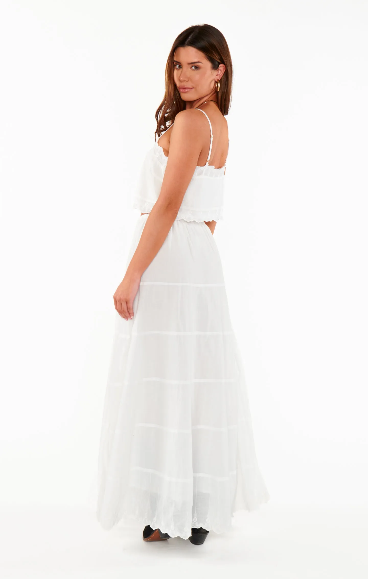 Jones Maxi Skirt | White