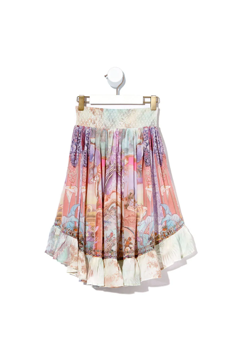 KIDS HIGH LOW HEM SKIRT ELECTRON LIBRE