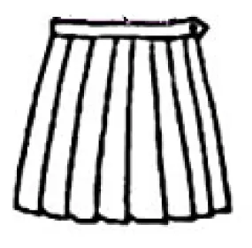 Knife Pleated Skirt