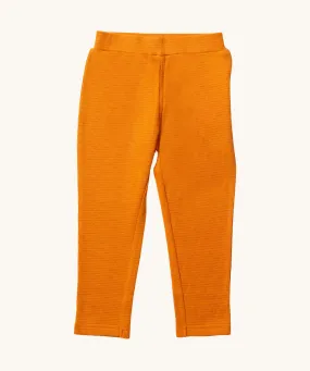 LGR Waffle Leggings - Golden Ochre