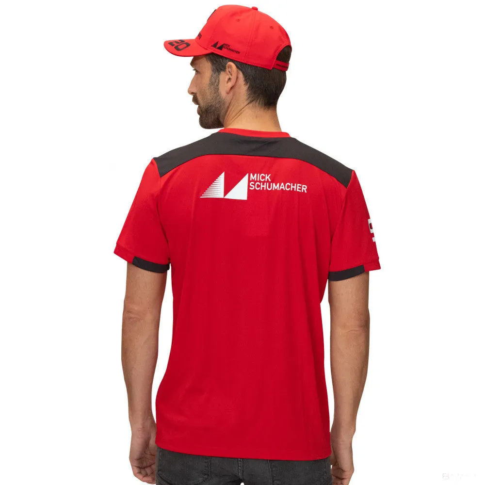 Mick Schumacher T-shirt, Schumacher, Red, 2020