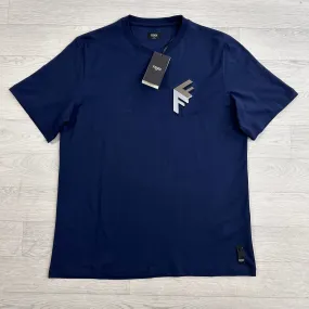 Mirror Logo T-shirt Navy