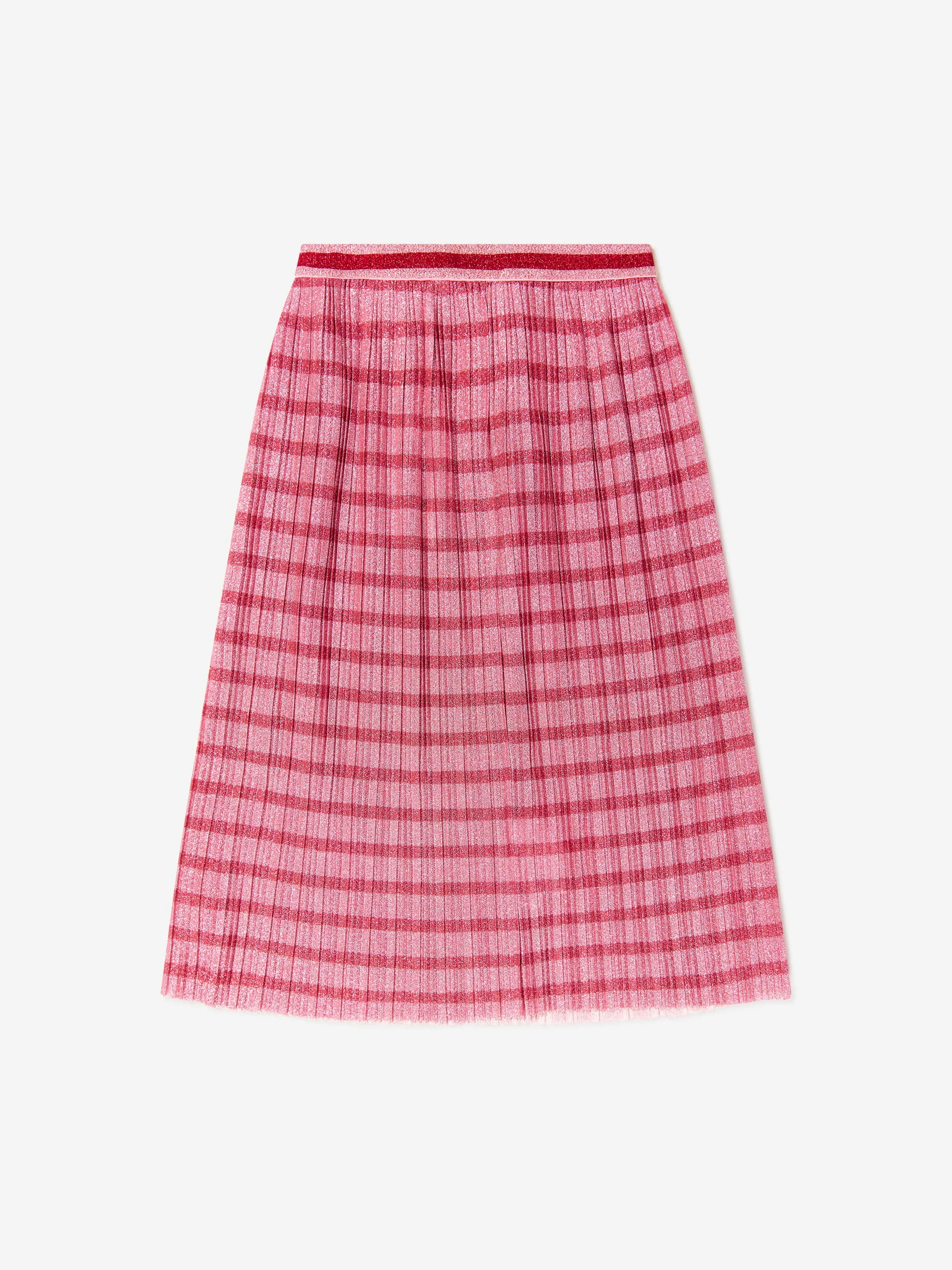 Molo Girls Lurex Pleated Skirt