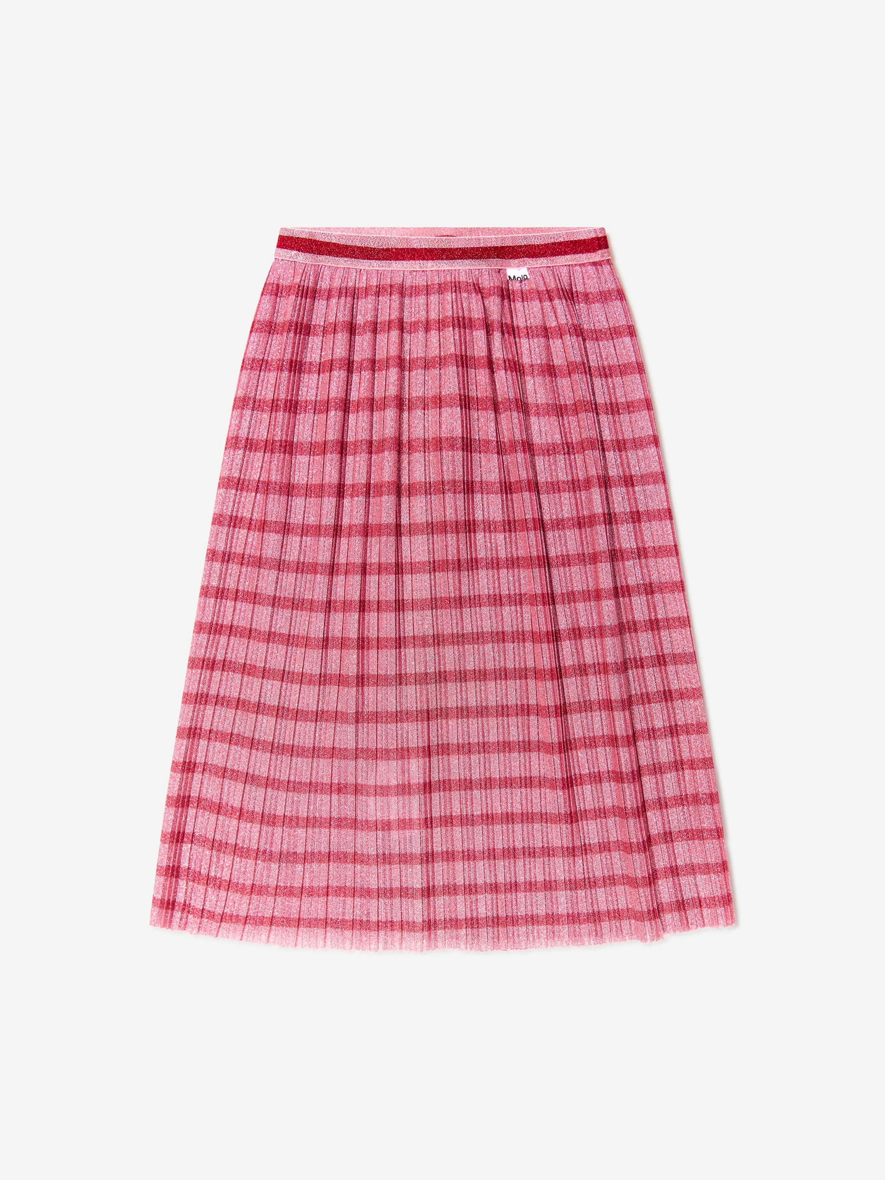 Molo Girls Lurex Pleated Skirt