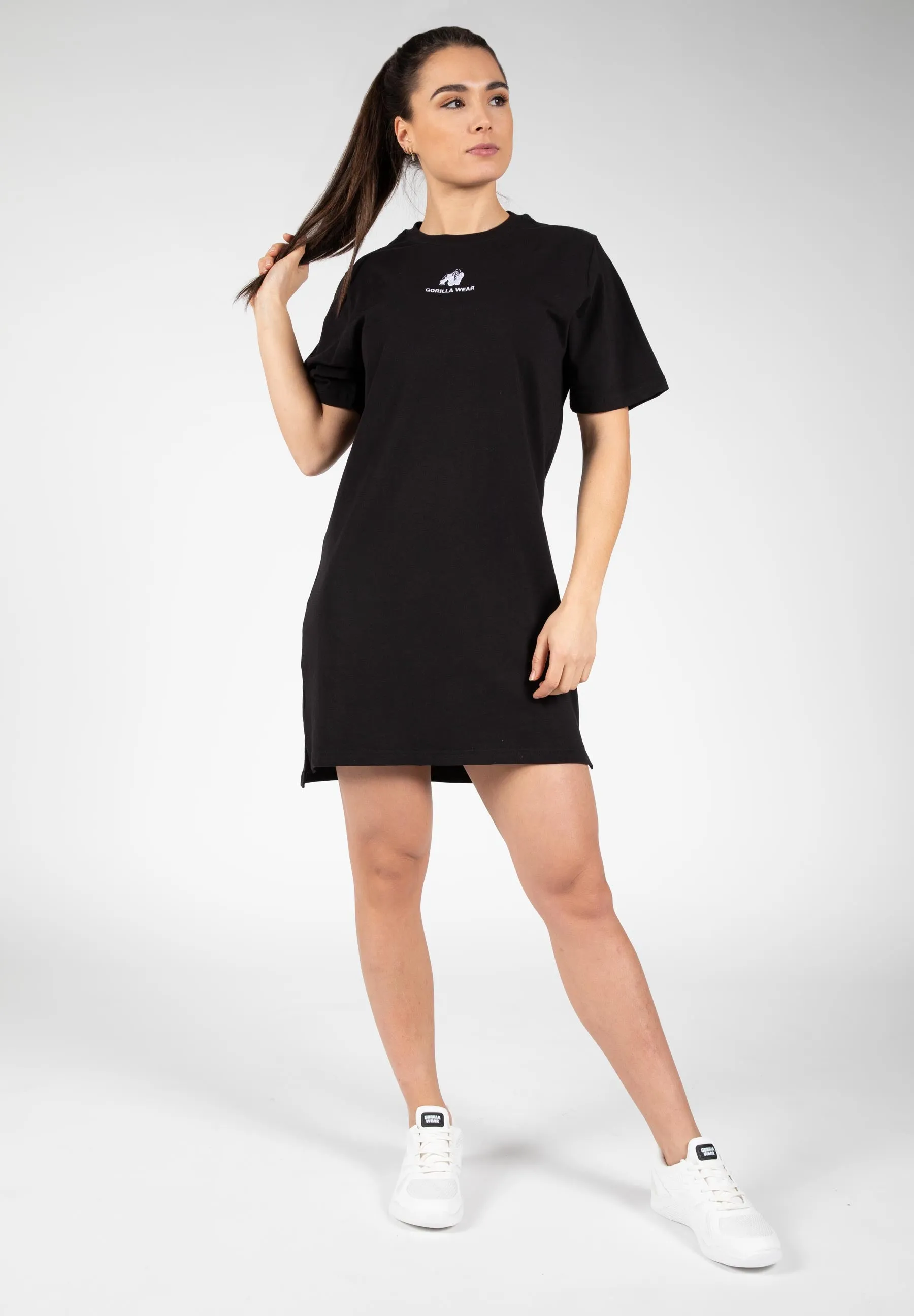 Neenah T-Shirt Dress - Black