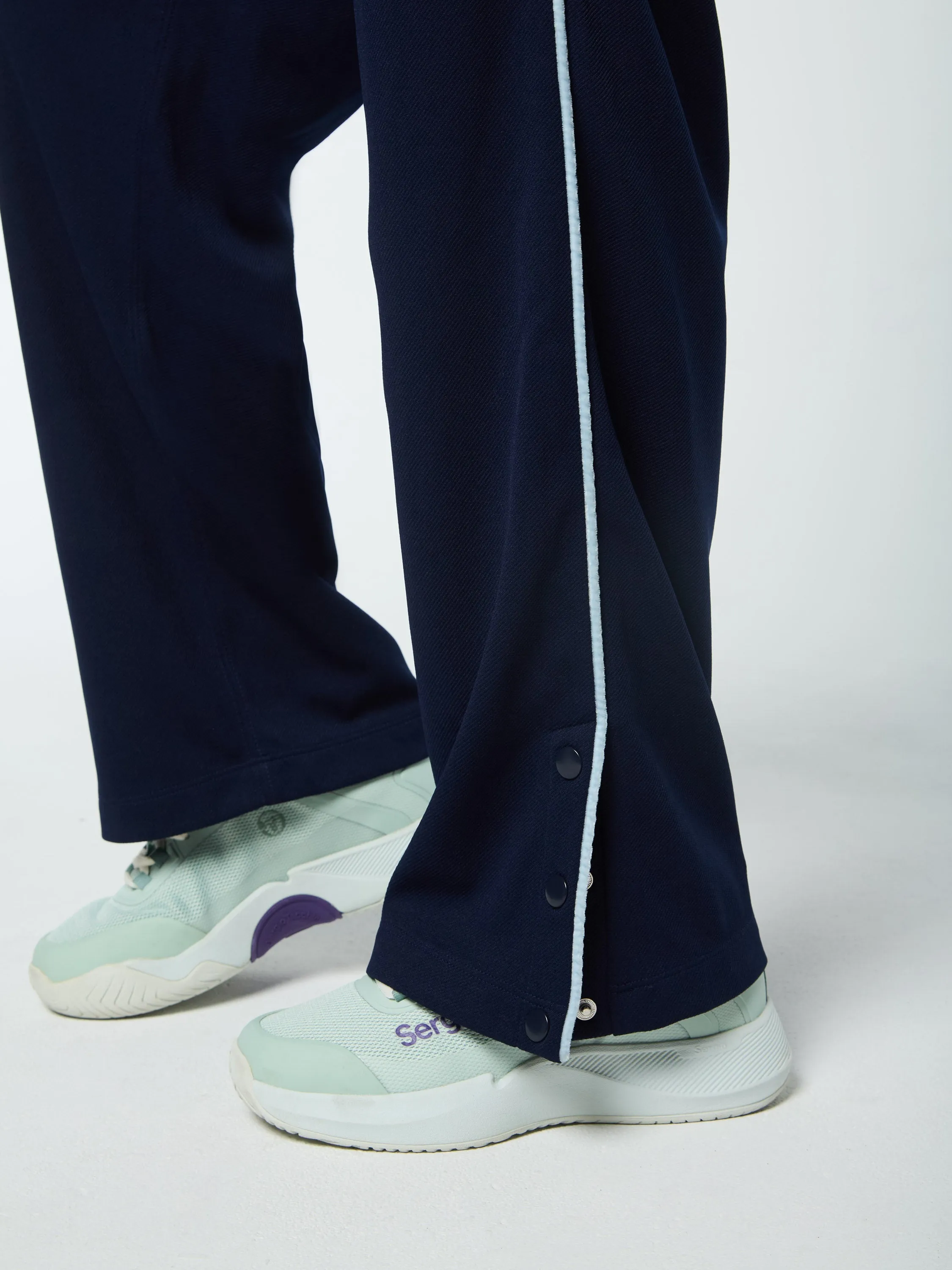 Pavia Twill Track Pant- Maritime Blue