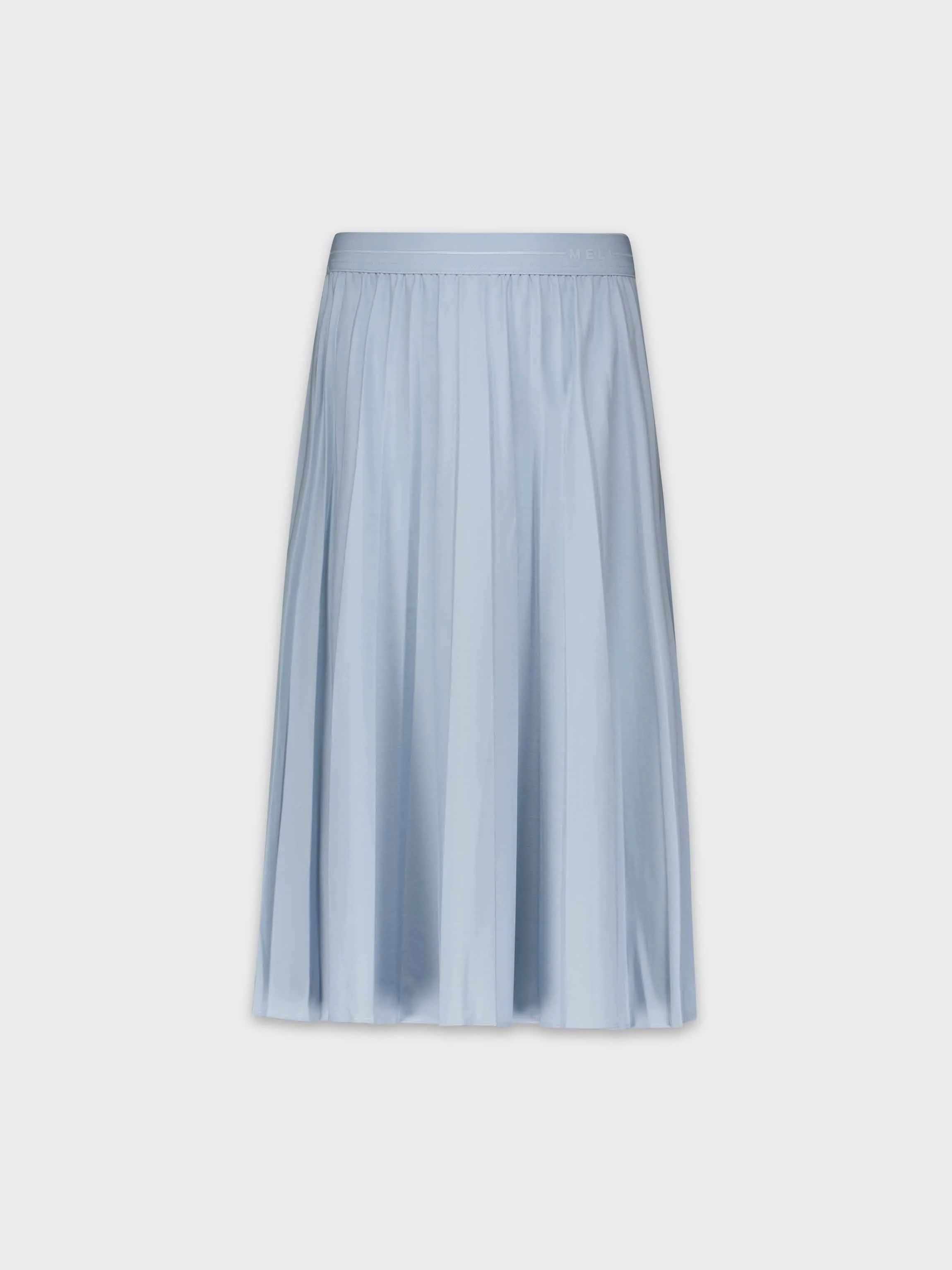 PLEATED SKIRT 27"- LIGHT BLUE