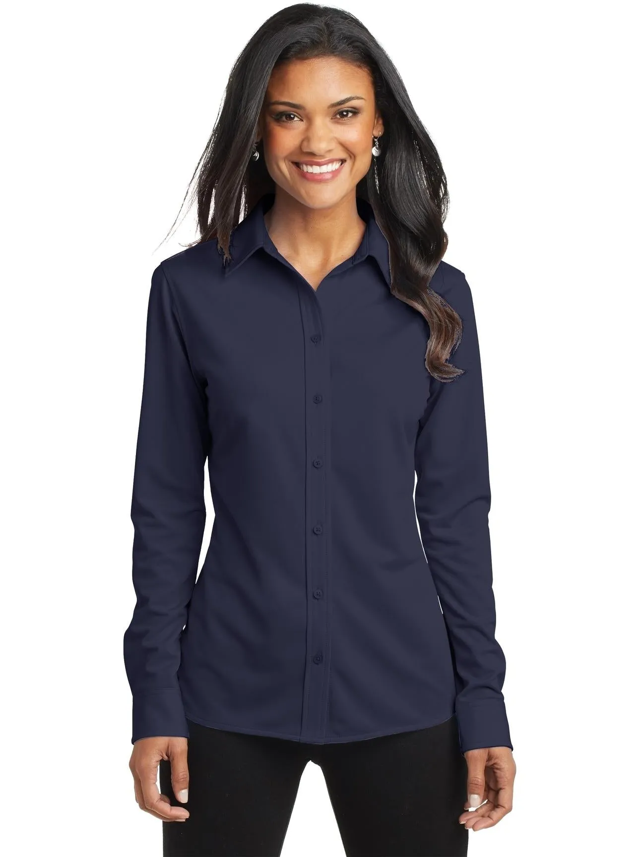 Port Authority Ladies Dimension Knit Dress Shirt