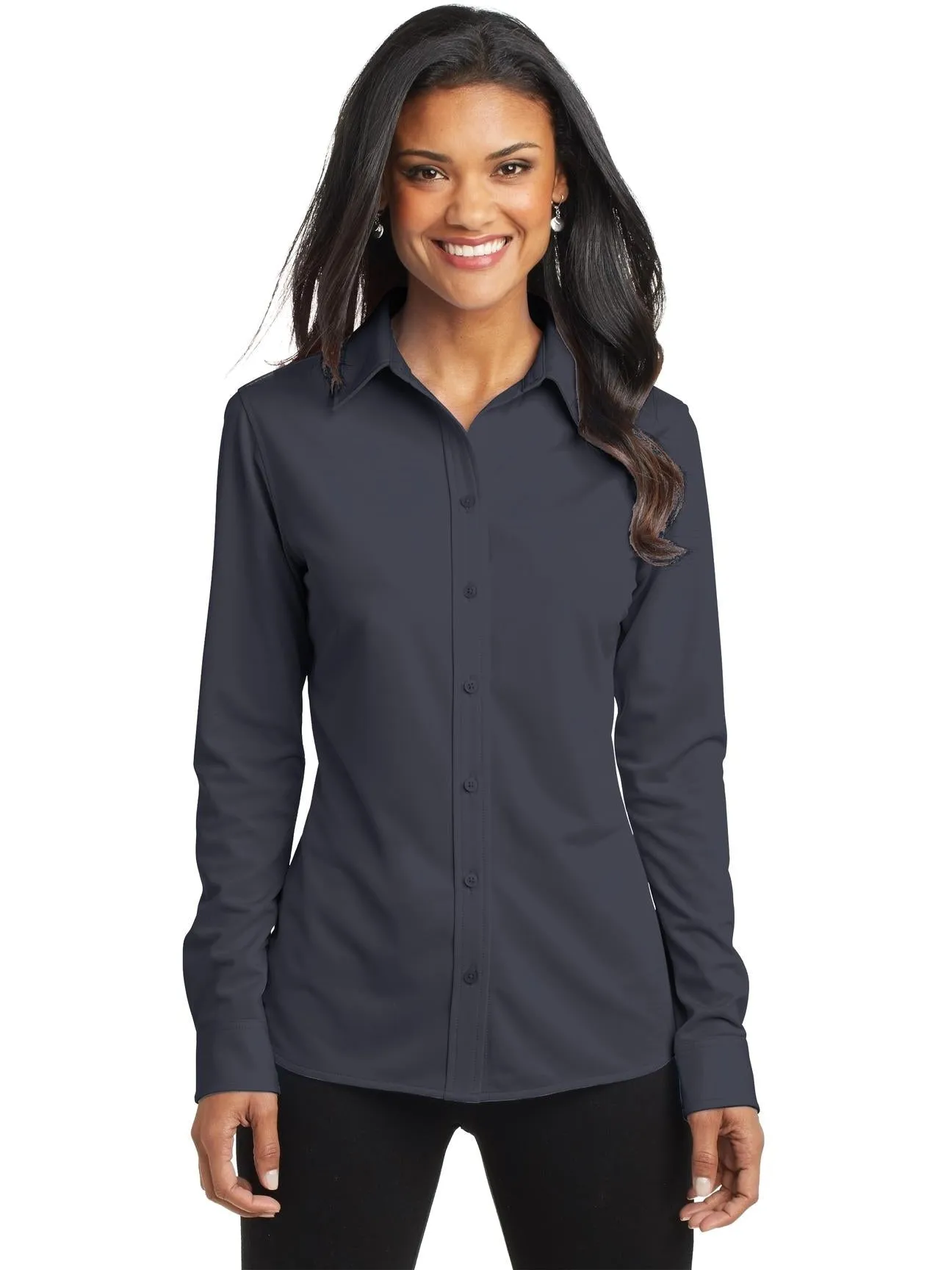 Port Authority Ladies Dimension Knit Dress Shirt