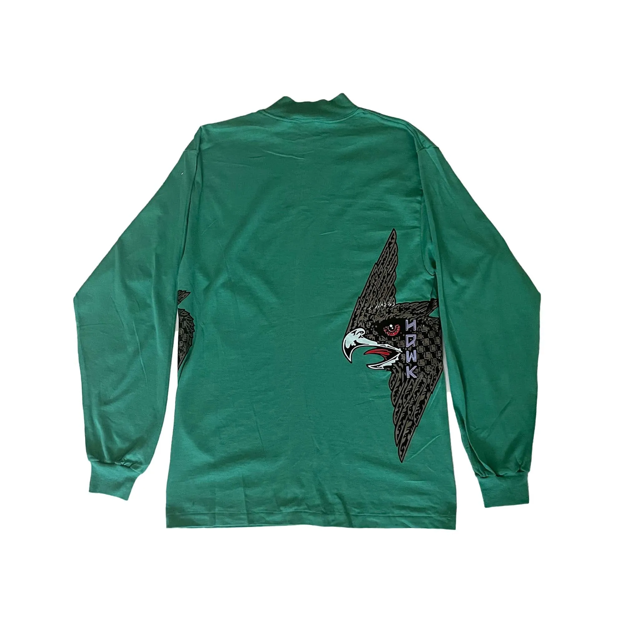 Powell Peralta 'Hawk' Long Sleeve T-Shirt (Green) VINTAGE 90s