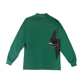 Powell Peralta 'Hawk' Long Sleeve T-Shirt (Green) VINTAGE 90s