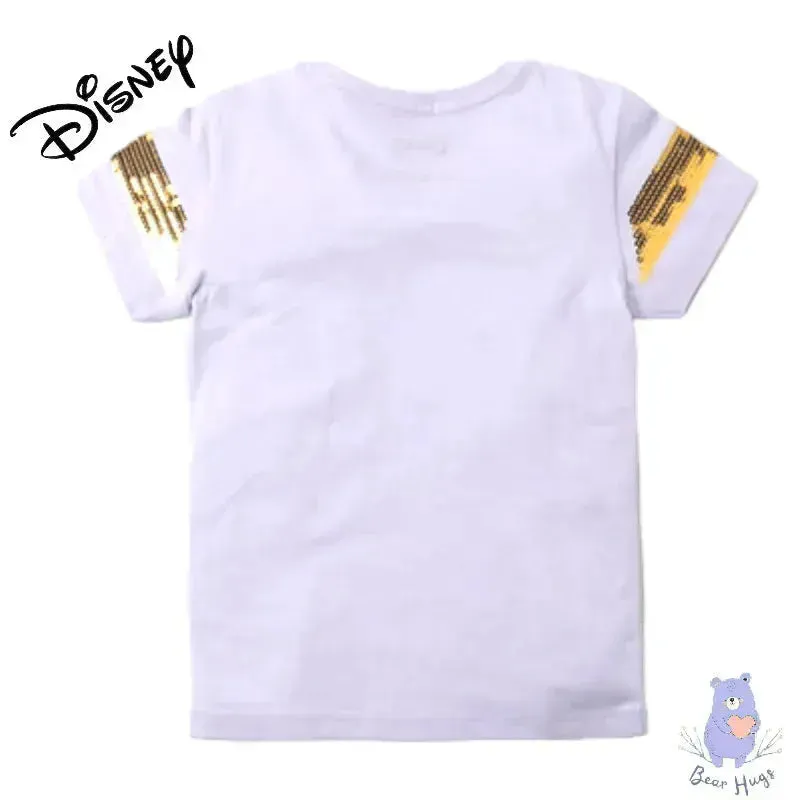 Rapunzel Print Round-Neck T-shirt