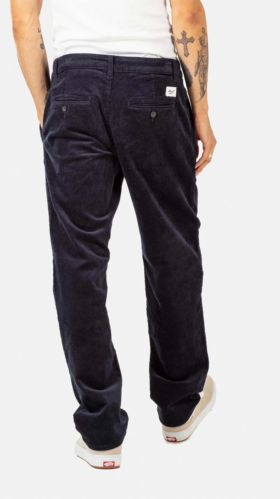 Regular Flex Chino - Navy Corduroy