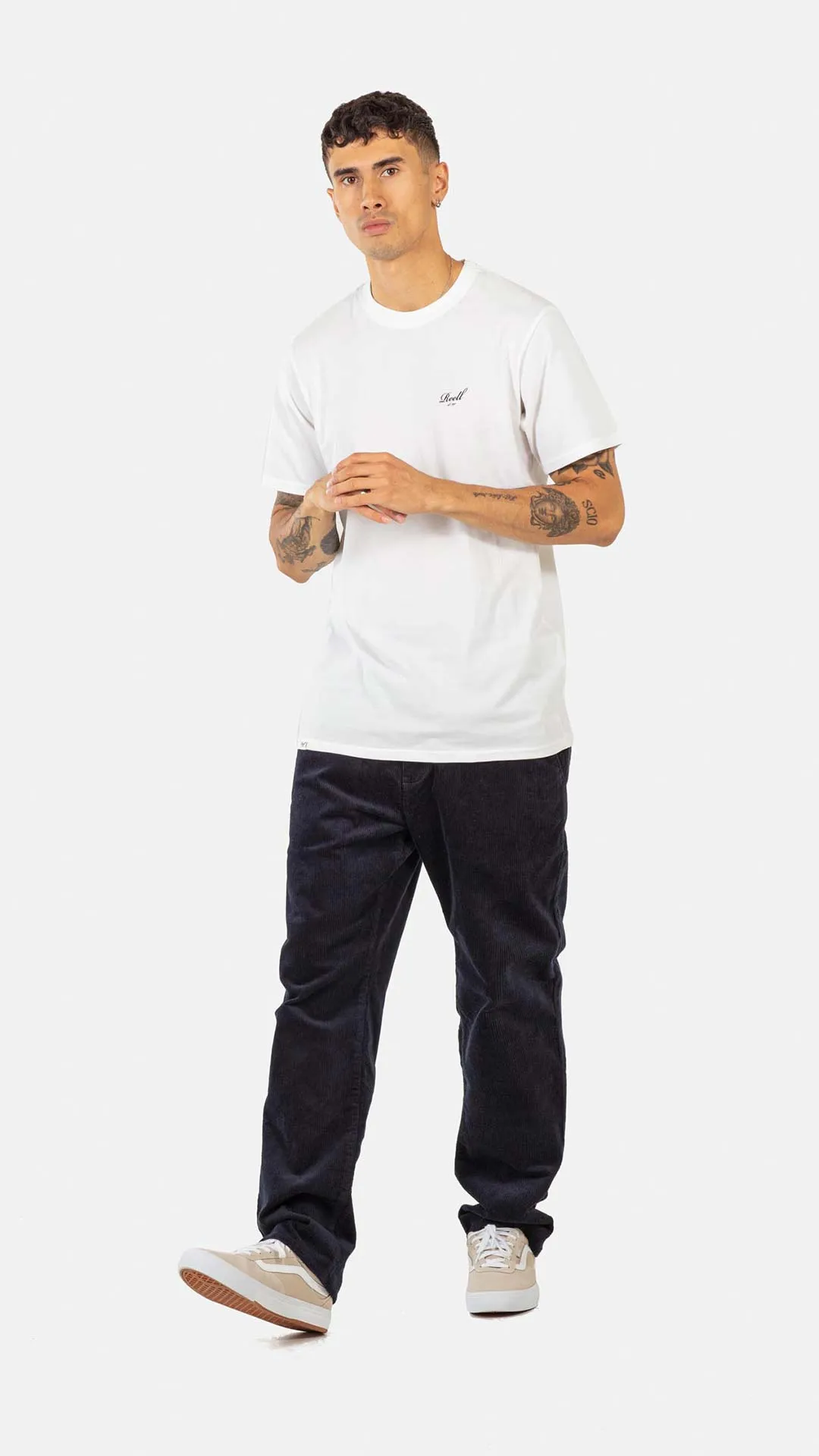 Regular Flex Chino - Navy Corduroy