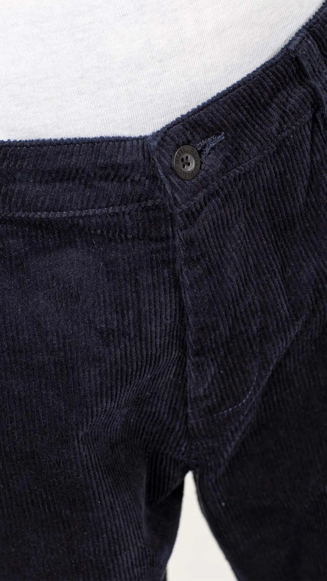 Regular Flex Chino - Navy Corduroy