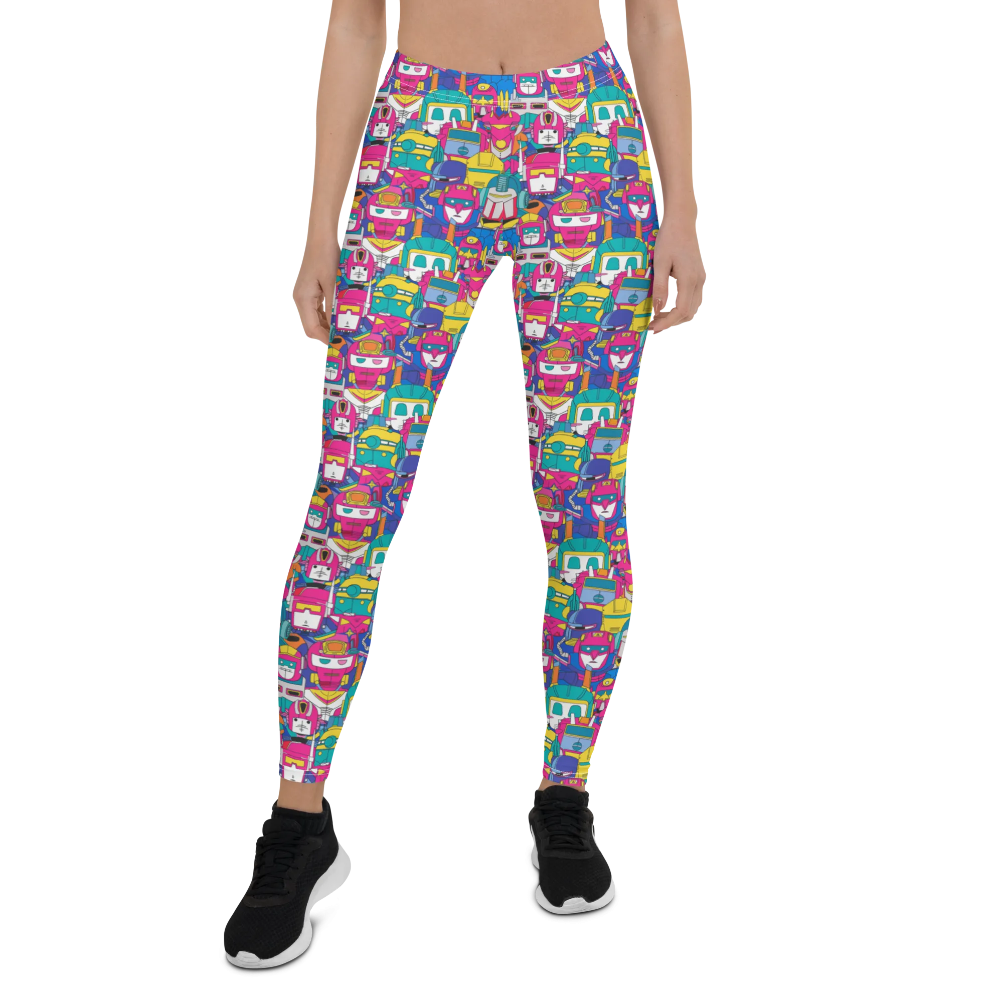 Retro Robot Leggings