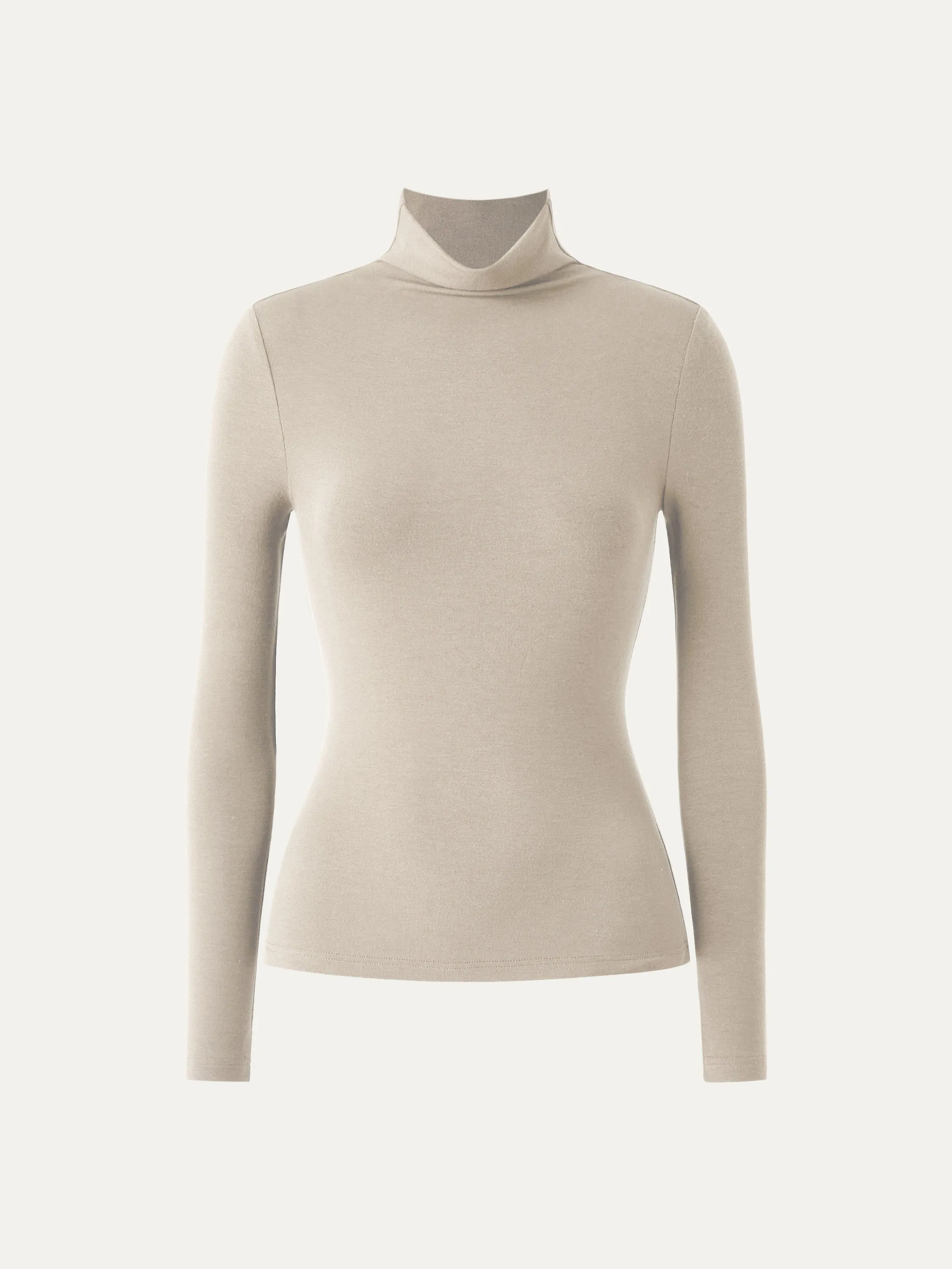 Second Skin Luxe Turtleneck Top