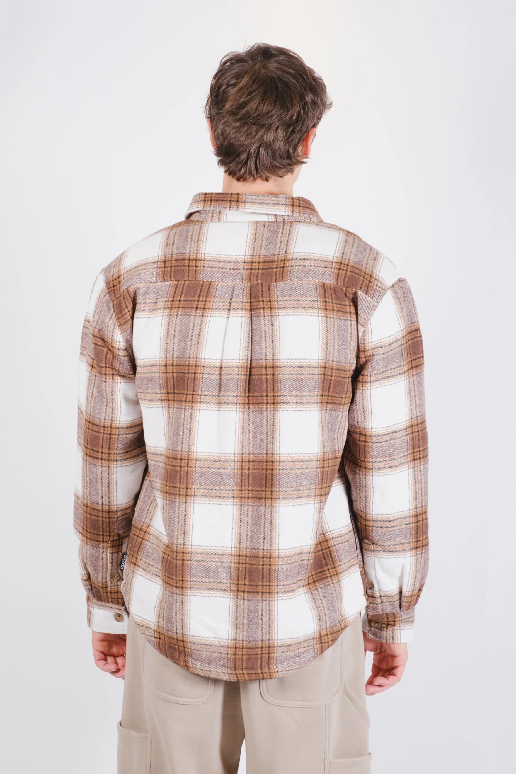 Sherpa Lined Flannel Shacket